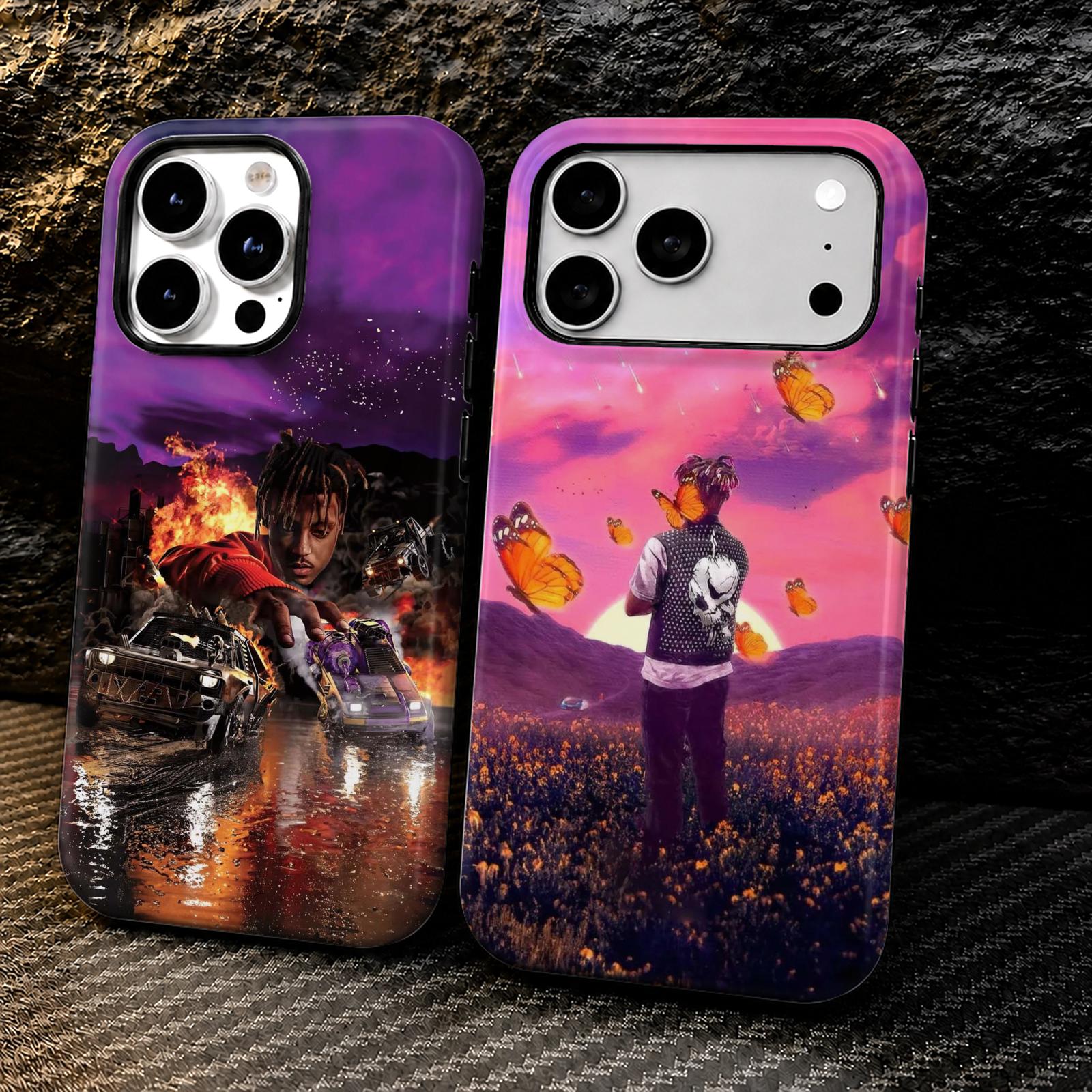 Computer Case - Rapper Album J-Juice W-WRLD Telefoonhoesje voor