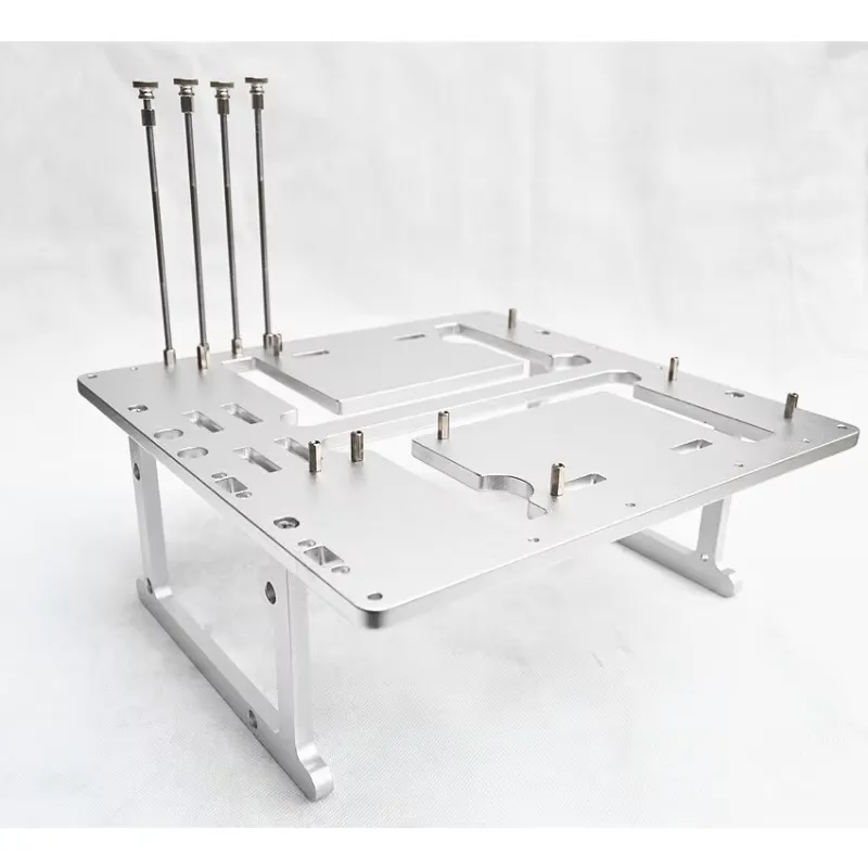 Aluminum Open Frame Test Bench Water Cooling - voor Open Frame Aluminium MATX Testbank