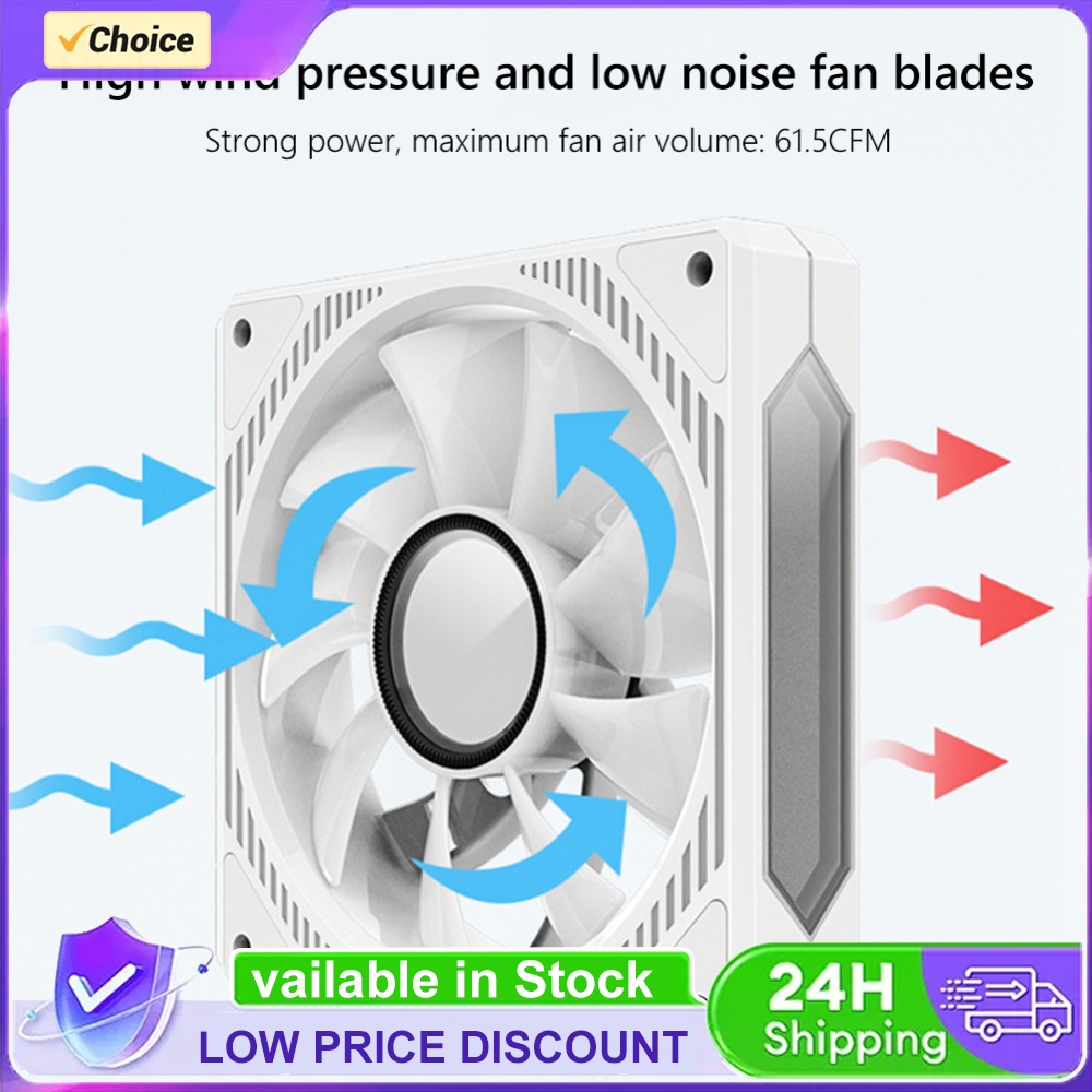 Case Fan Controller - 120 mm pc-ventilator met automatische snelheidsregeling,