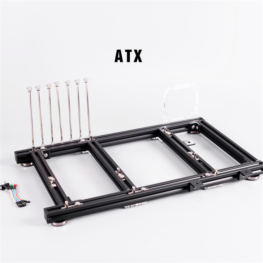 Aluminum Open Frame Test Bench Water Cooling - Atx Pc Testbank Aluminiumlegering Computer Case