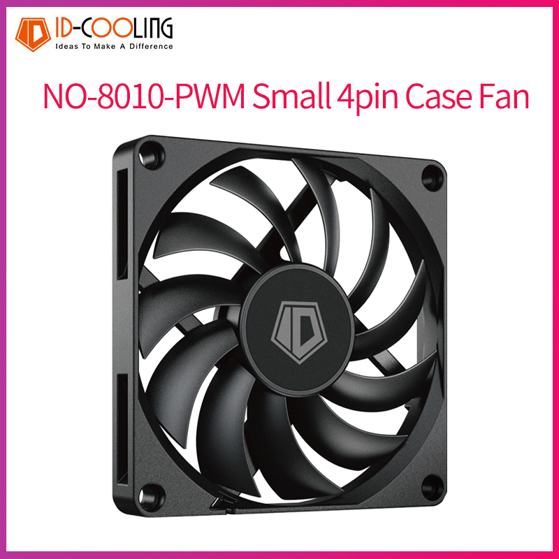 Case Fan Controller - ID-COOLING NO-8010-PWM Kleine 4-pins behuizingsventilator 8