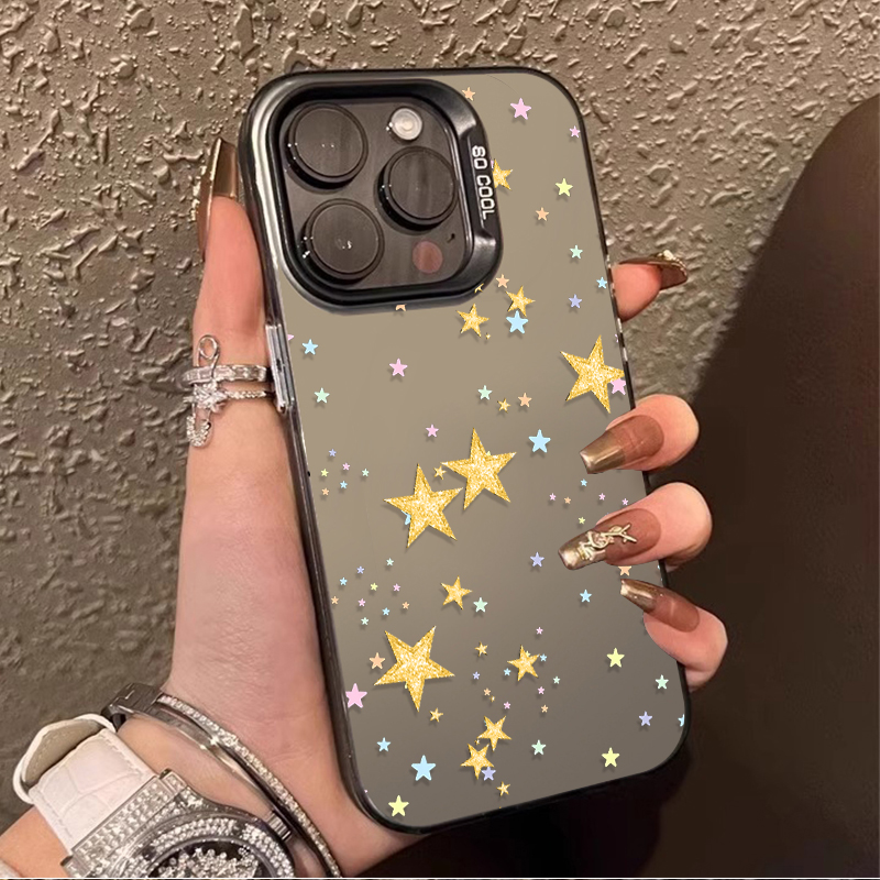 Matte Pc Case - Kleurrijk Sterrenpatroon Matte Harde Case Xiaomi