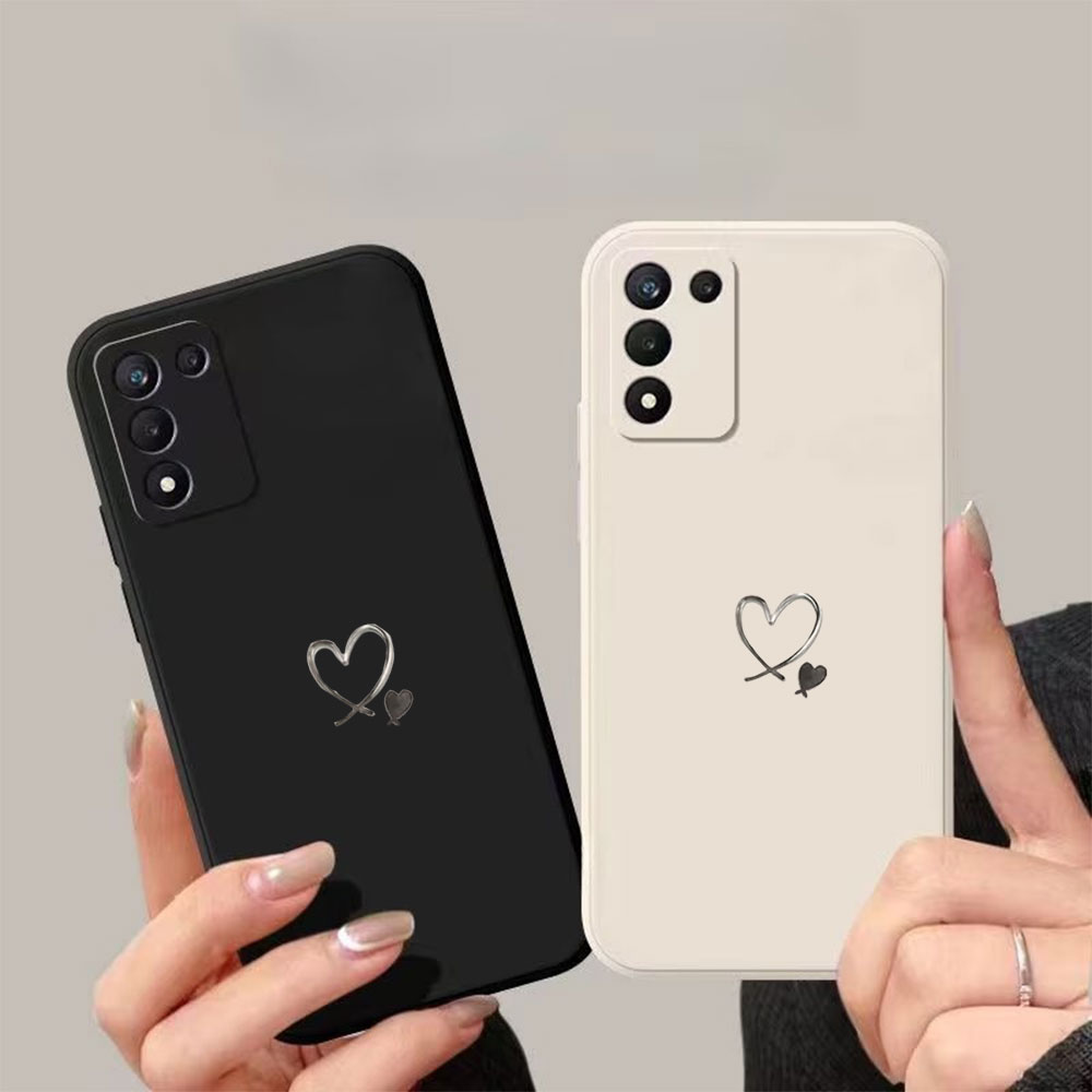 Computer Case - Liefdeshartprint Anti-Drop Telefoonhoesje voor Samsung Galaxy