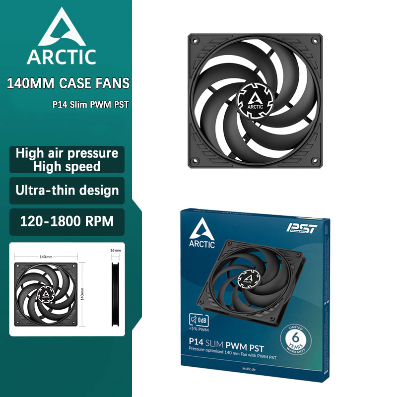 ARCTIC P14 Slim PWM PST Comput - Case Fan Controller recensie en prijs
