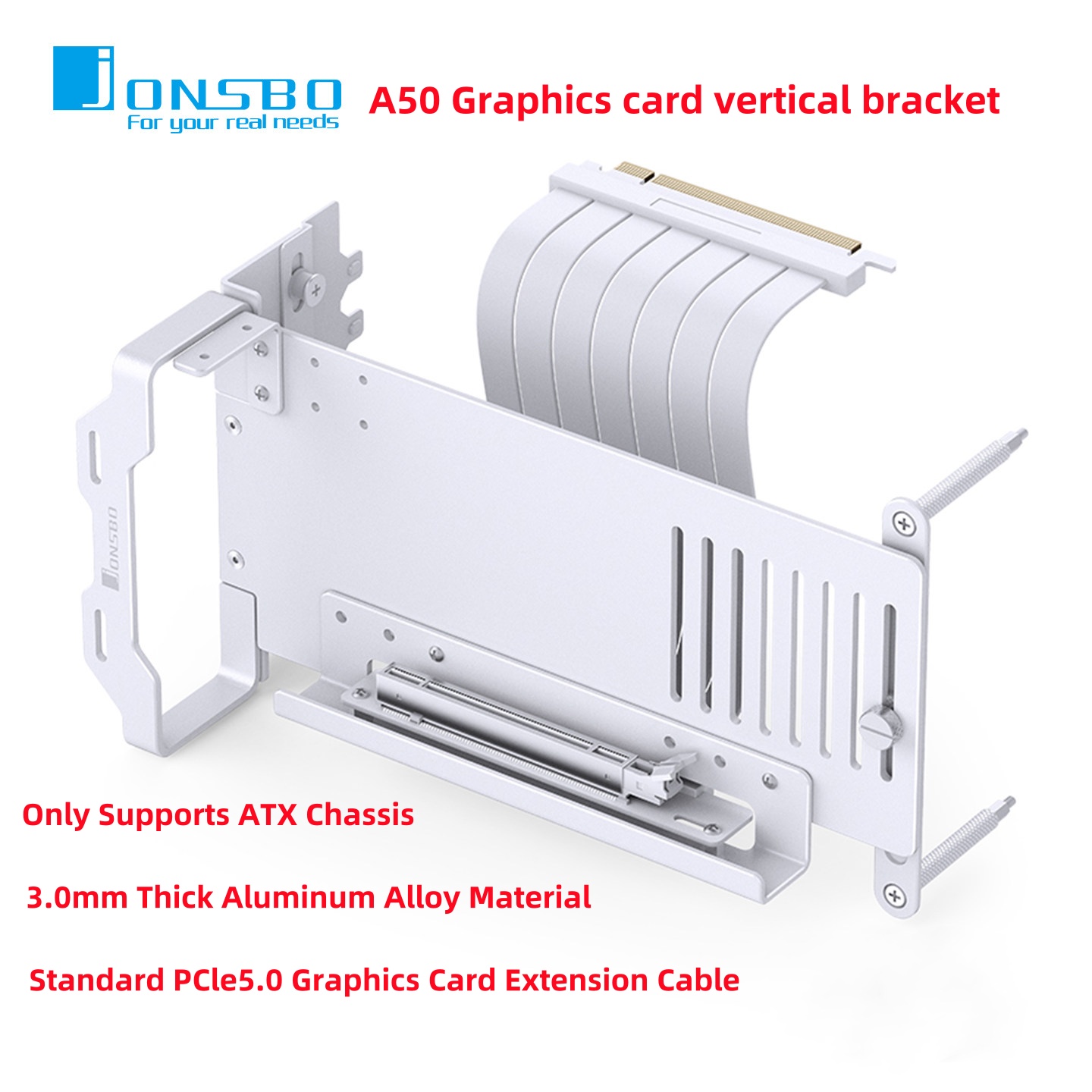 JONSBO A50 Aluminium GPU Verti - Atx Case recensie en prijs