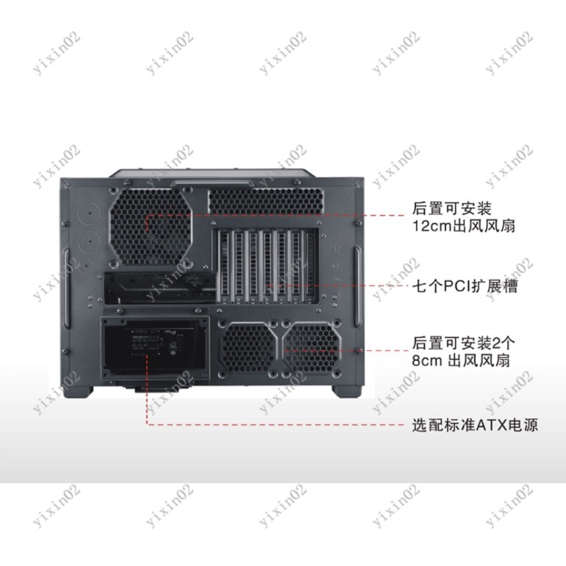 ATX moederbordcomputerbehuizin - Atx Case recensie en prijs