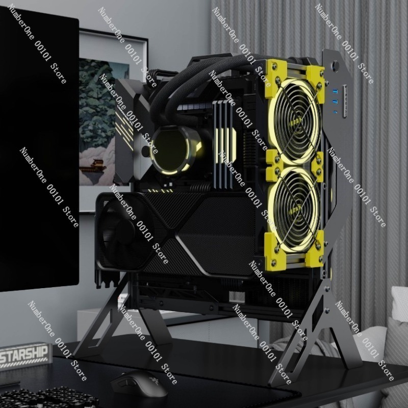 DIY Open Frame Aluminium PC-be - Aluminum Open Frame Test Bench Water Cooling recensie en prijs