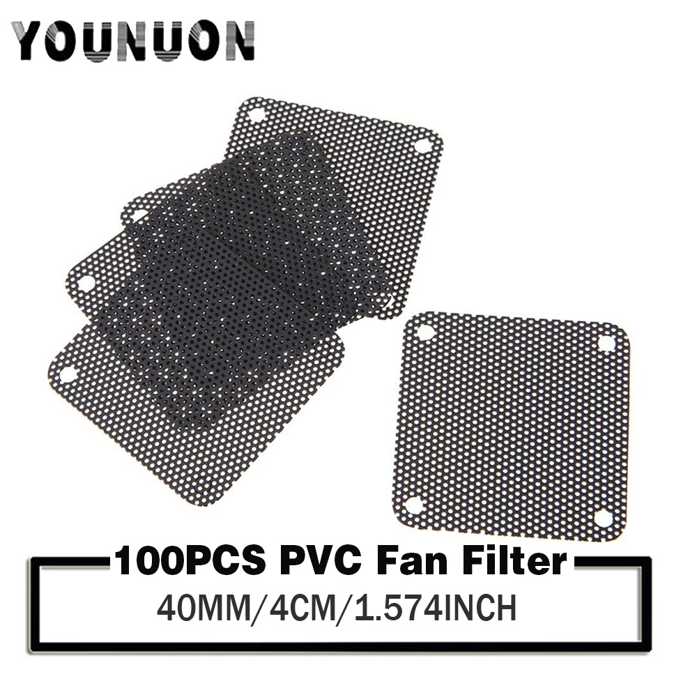 100 Stuks YOUNUON 40mm Fan Fil - Dust Filter Pc recensie en prijs