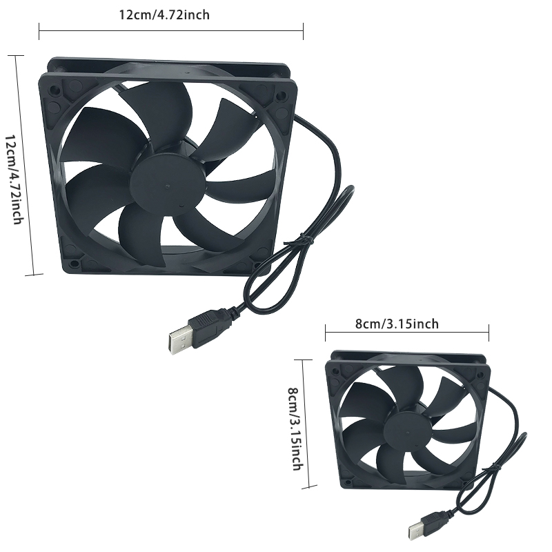 8/12 Cm 12V Usb Aangedreven Co - Pc Chassis recensie en prijs