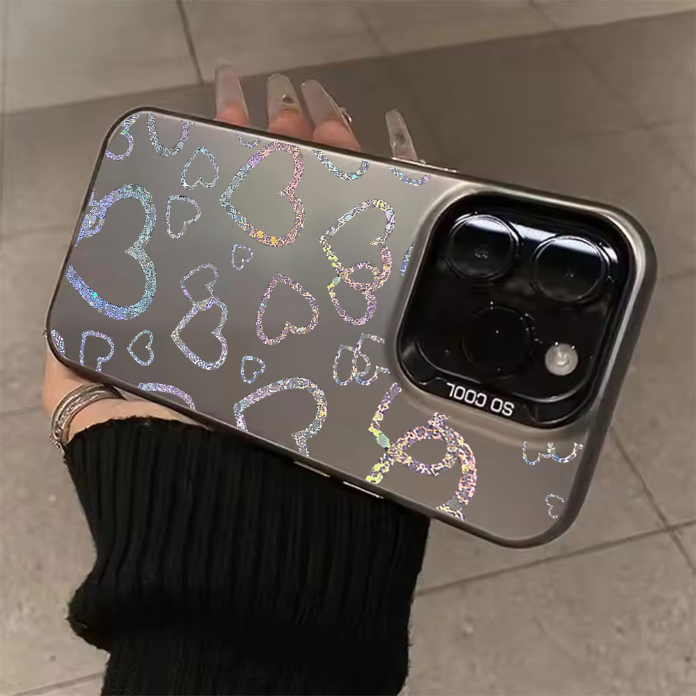 Kleurrijke hoes met hartprint  - Mini Pc Case recensie en prijs