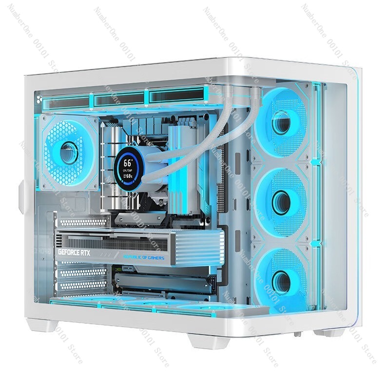 Panoramisch gebogen glazen des - Atx Case recensie en prijs