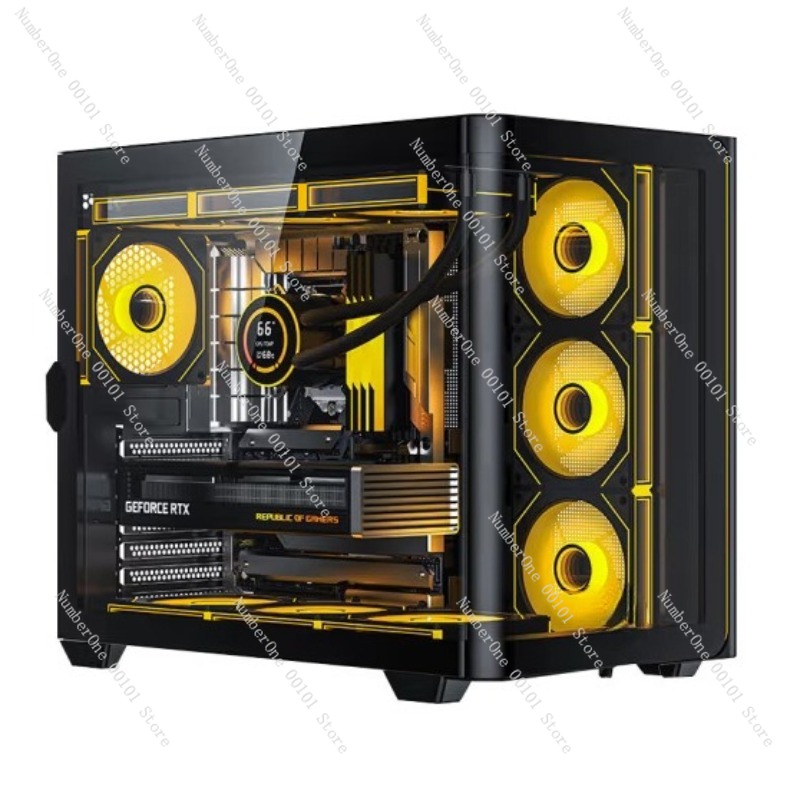Panoramisch gebogen glazen des - Atx Case recensie en prijs