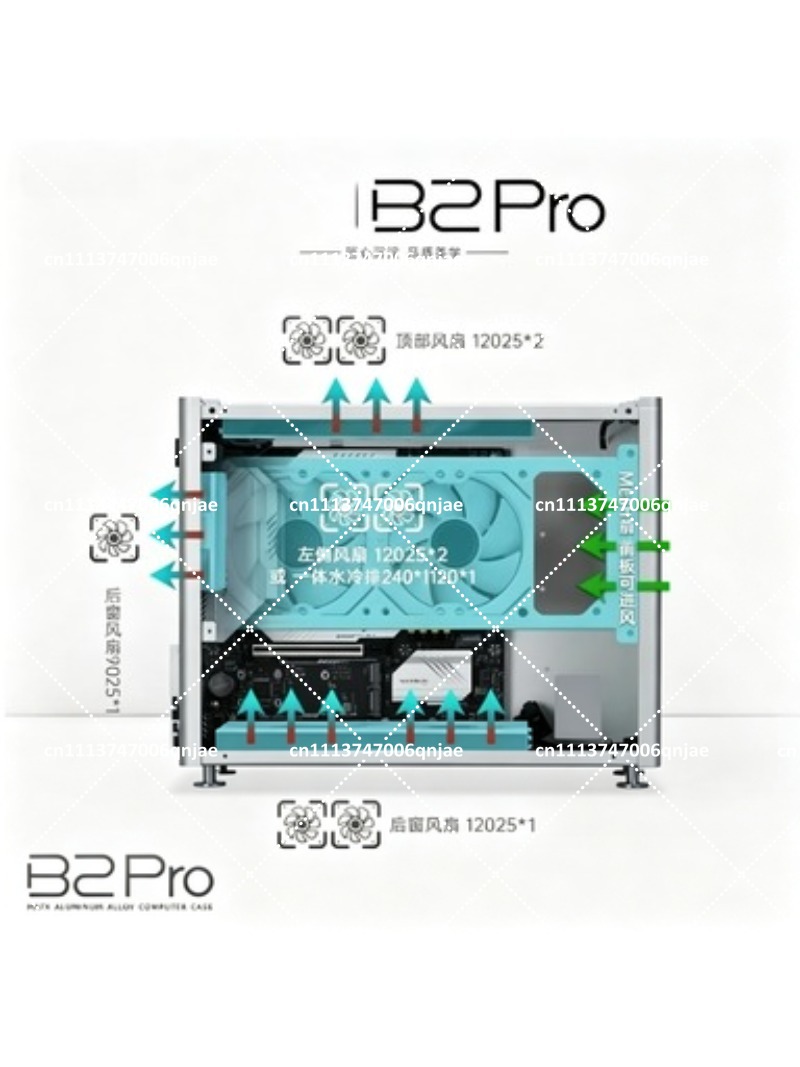 B2 Pro volledig aluminium MATX - Atx Case recensie en prijs