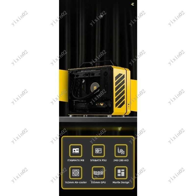 Draagbare Full Tower PC-behuiz - Pc Chassis recensie en prijs