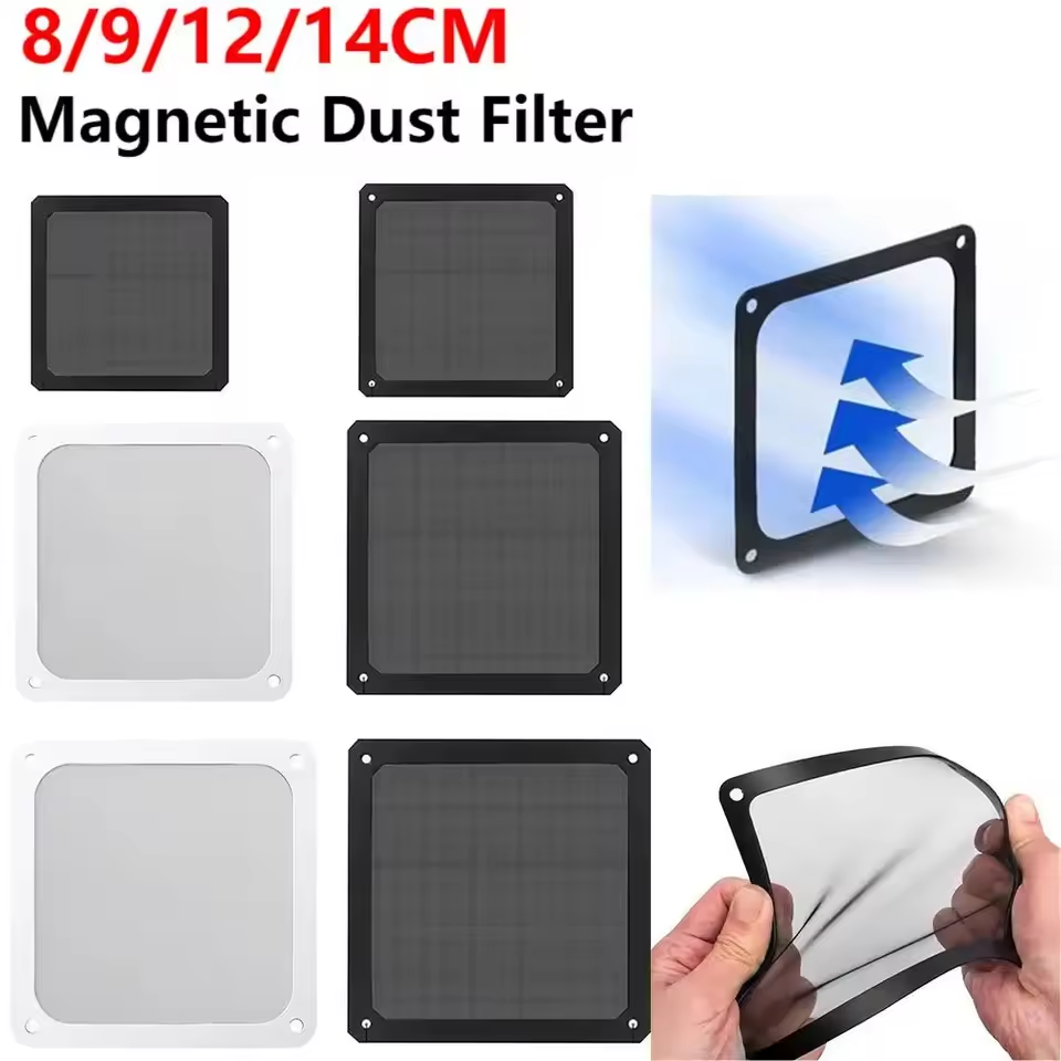 80mm 90mm 120mm 140mm PC Chass - Dust Filter Pc recensie en prijs
