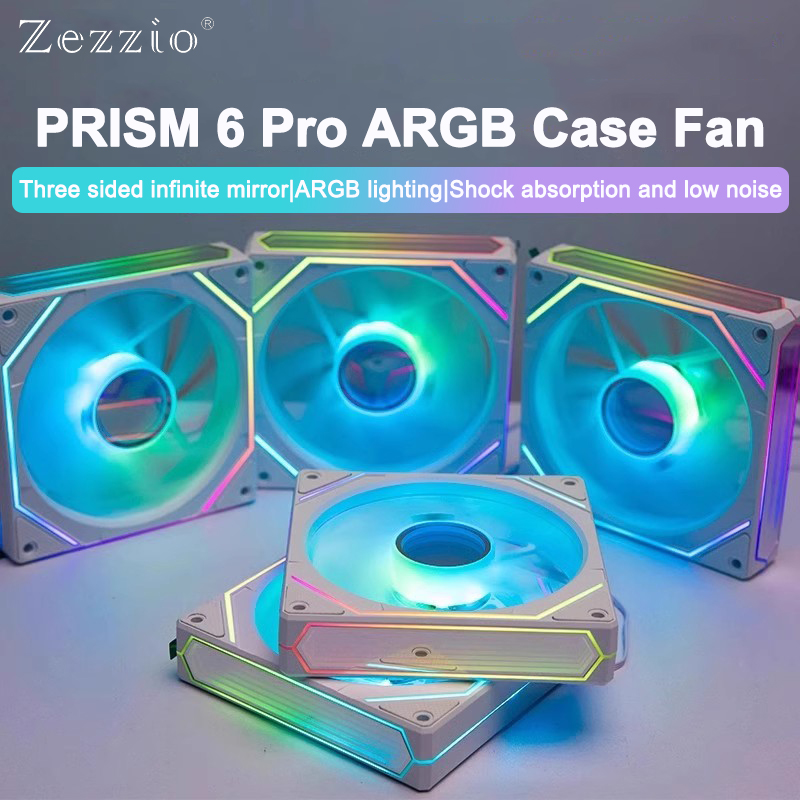 ZEZZIO PRISM 6 PRO 120mm ARGB  - Case Fan Controller recensie en prijs
