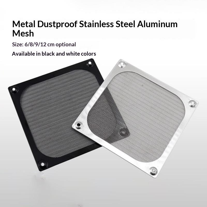 Metalen koelventilator stofbes - Dust Filter Pc recensie en prijs